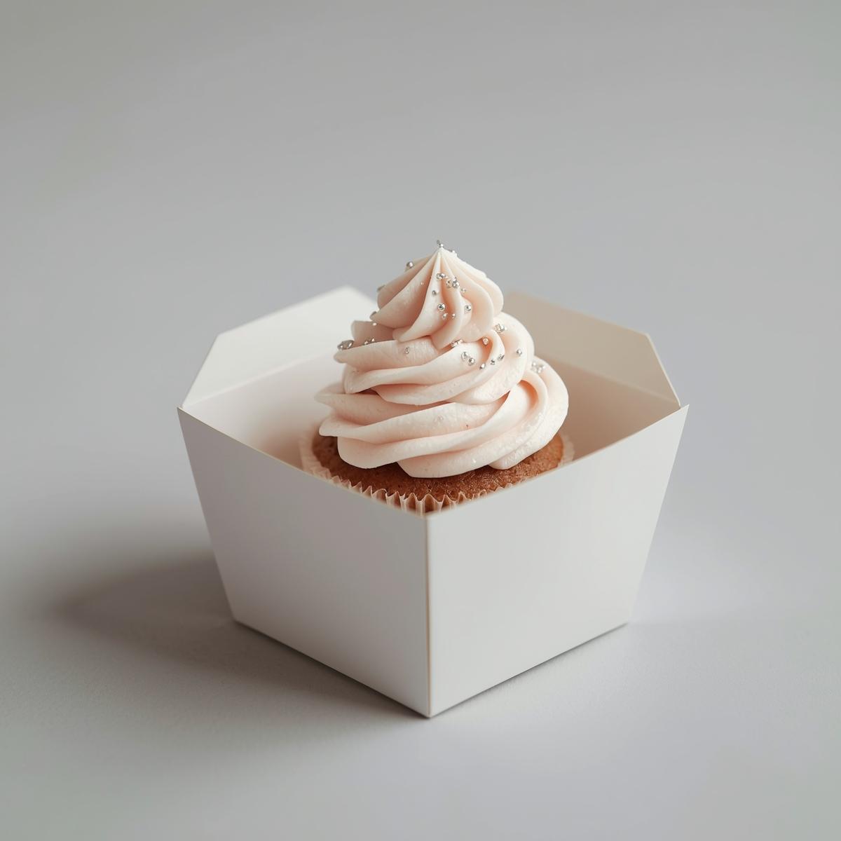 Cup Cake Square Box