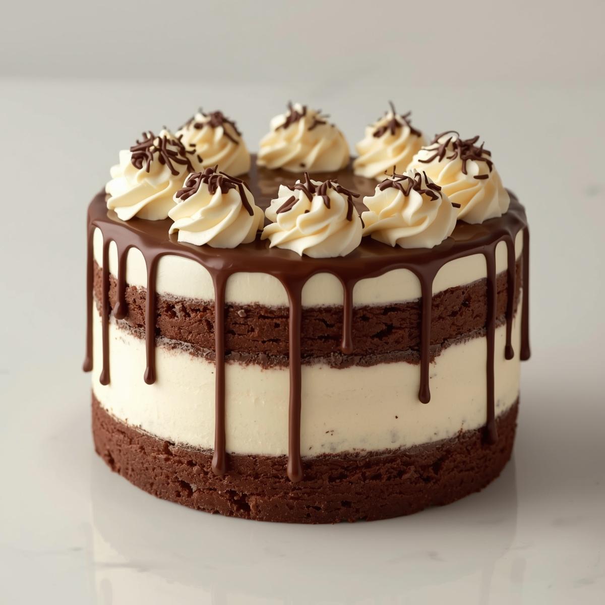Choco Vanilla Cake