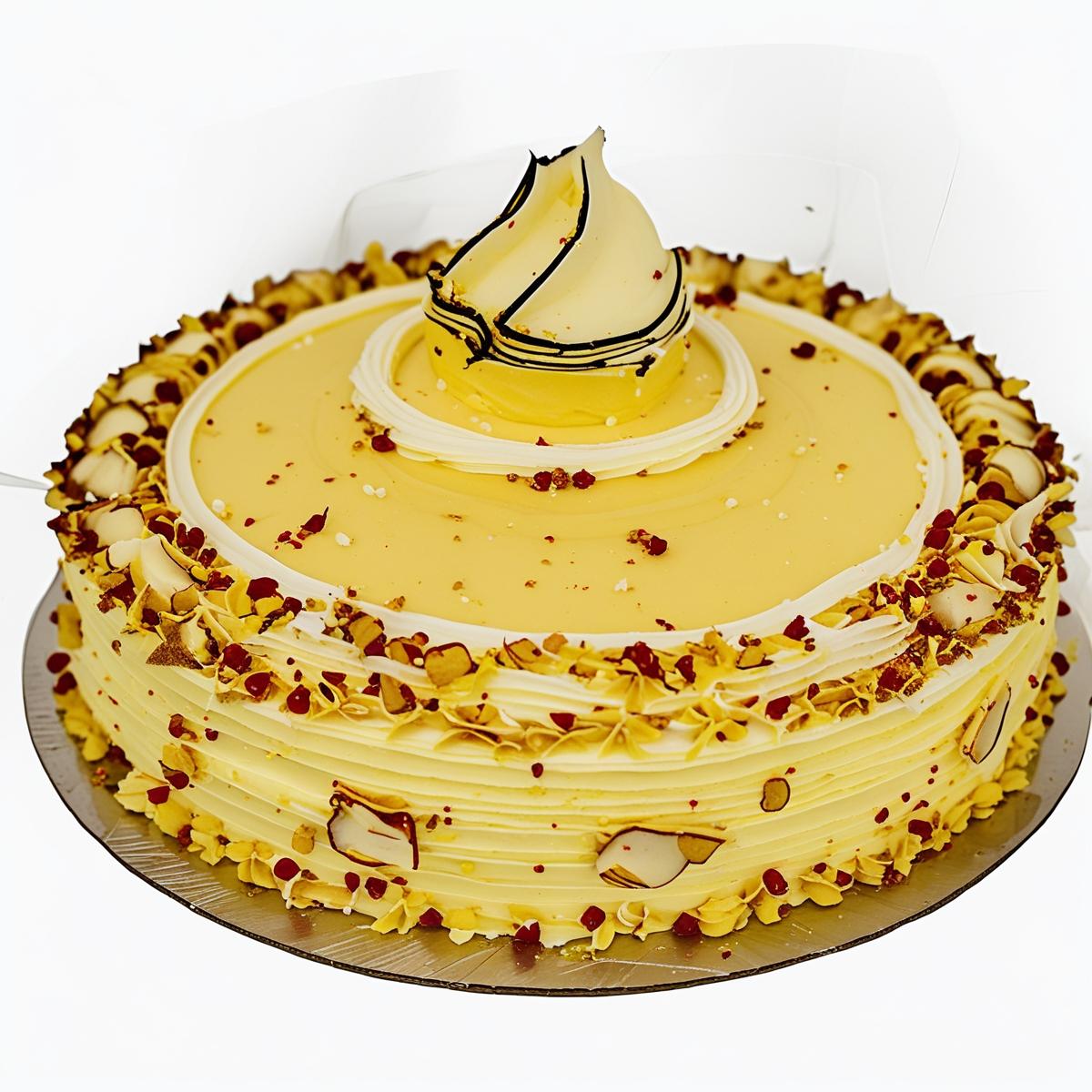 Kesar Kulfi Cake