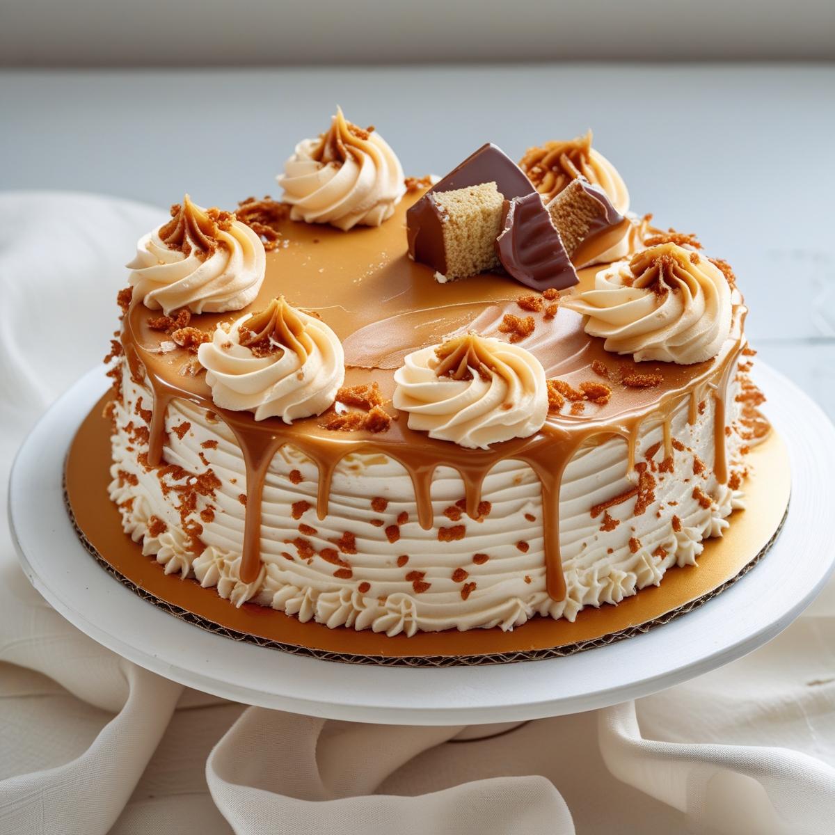 Rich Butter Scotch Cake 